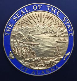 Alaska Bronze Ox Seal with rim color