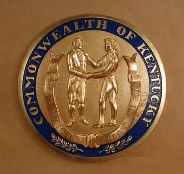 Kentucky Seal with rim color