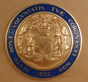Maryland Seal with rim color