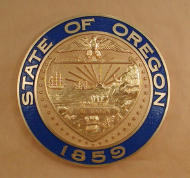 Oregon Seal Bronze Ox with Rim Color