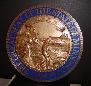 minnesota state wall seal