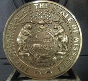 Missouri Seal Bronze Ox