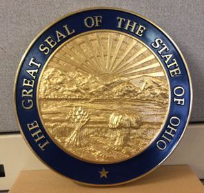 Ohio Seal with rim color