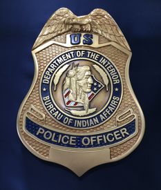 U. S. Department of Interior / Bureau of Indian Affairs Police Officer Seal
